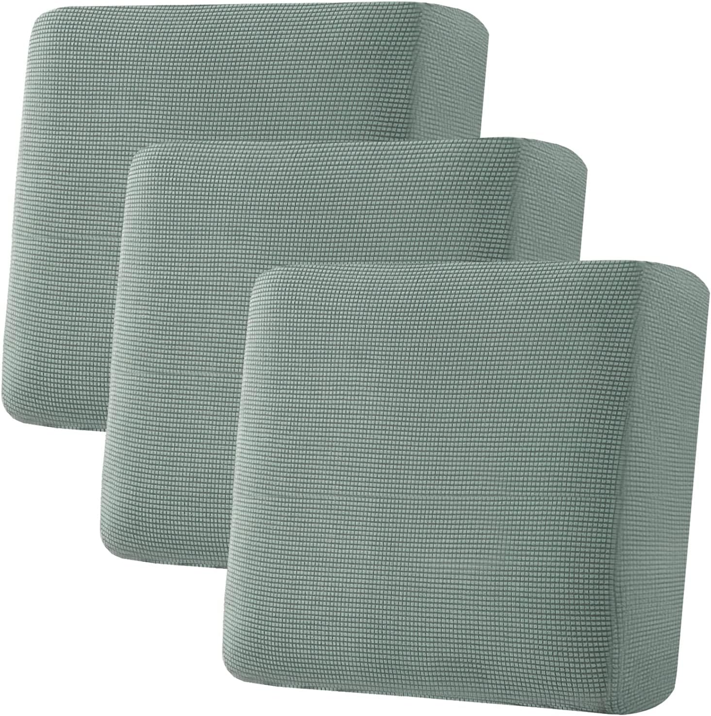 H.VERSAILTEX Super Stretch Individual Seat Cushion Covers for Sofa