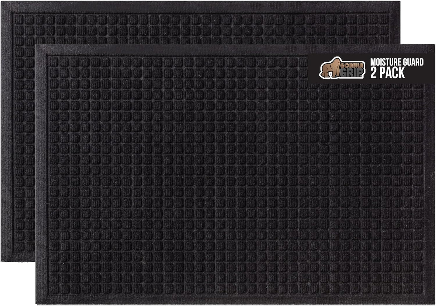 GORILLA GRIP Ultra Absorbent Doormat for Indoor Outdoor Use