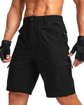 Men's Hiking Cargo Shorts with 6 Pockets - Quick Dry Stretch