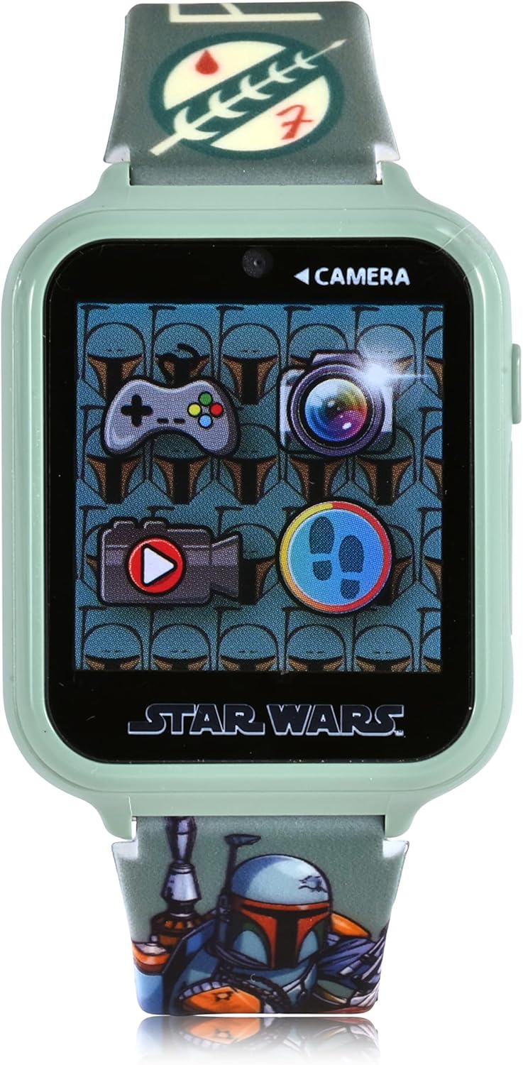 Boba Fett Star Wars Smartwatch - Interactive Fun for Kids!