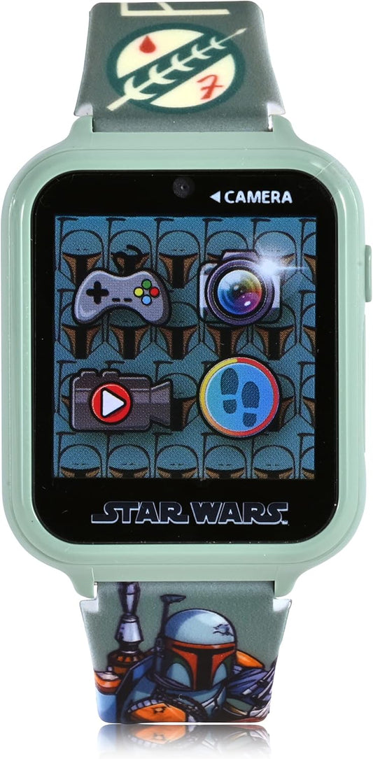 Boba Fett Star Wars Smartwatch - Interactive Fun for Kids!