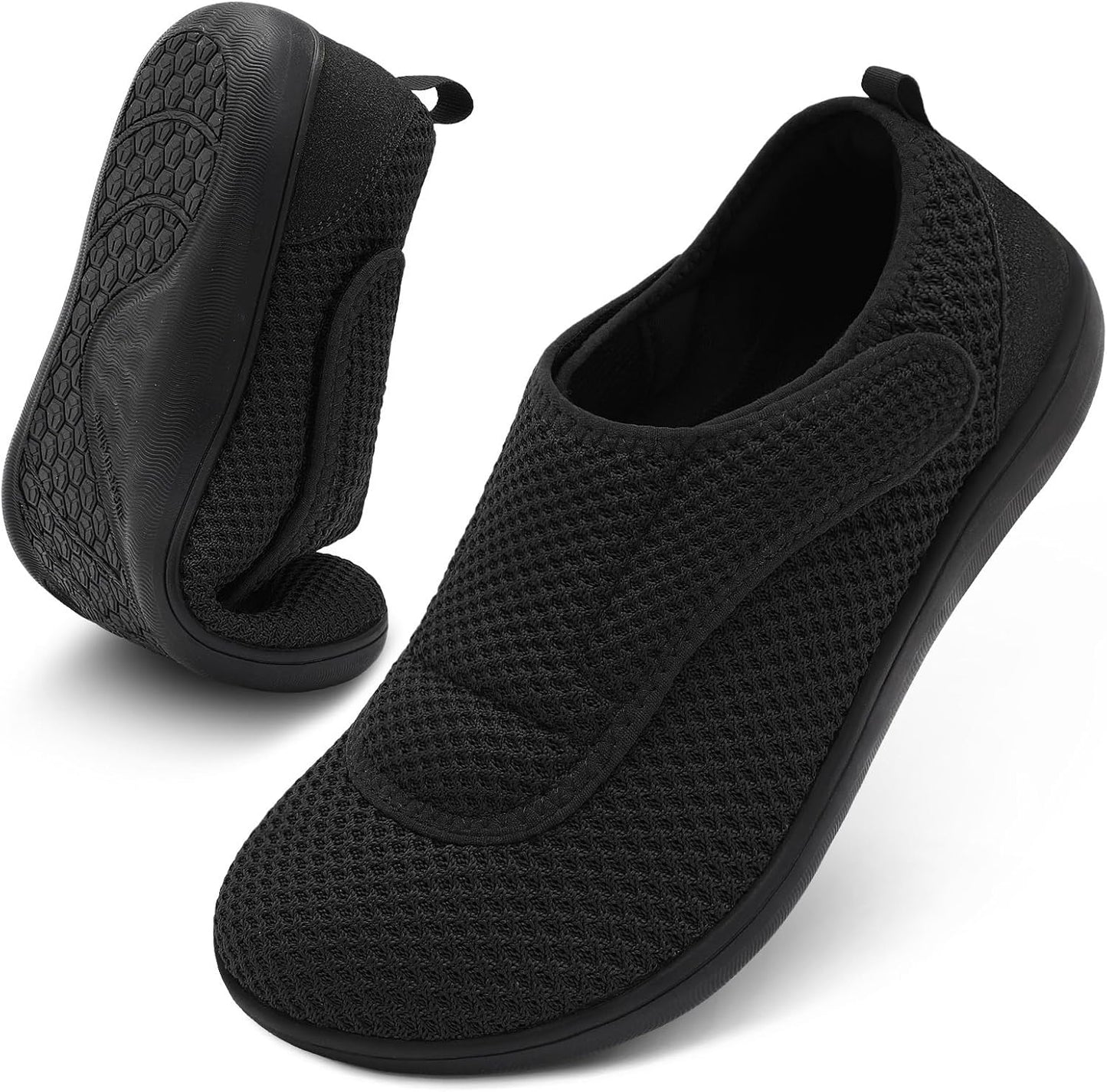 Mens Walking Shoes Wide Diabetic Shoes for Comfort and Support