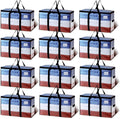 TAILI Extra Large Moving Bags for Storage - 12 Pack Heavy Duty