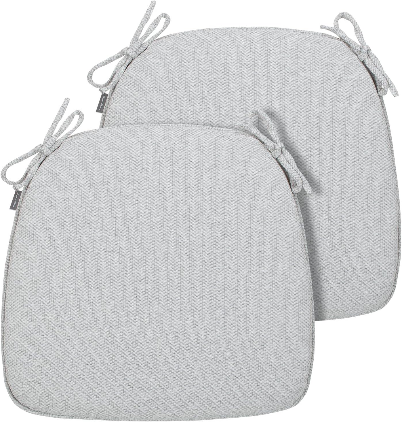 U-Shape Chair Cushions for Indoor and Outdoor Use - Light Gray