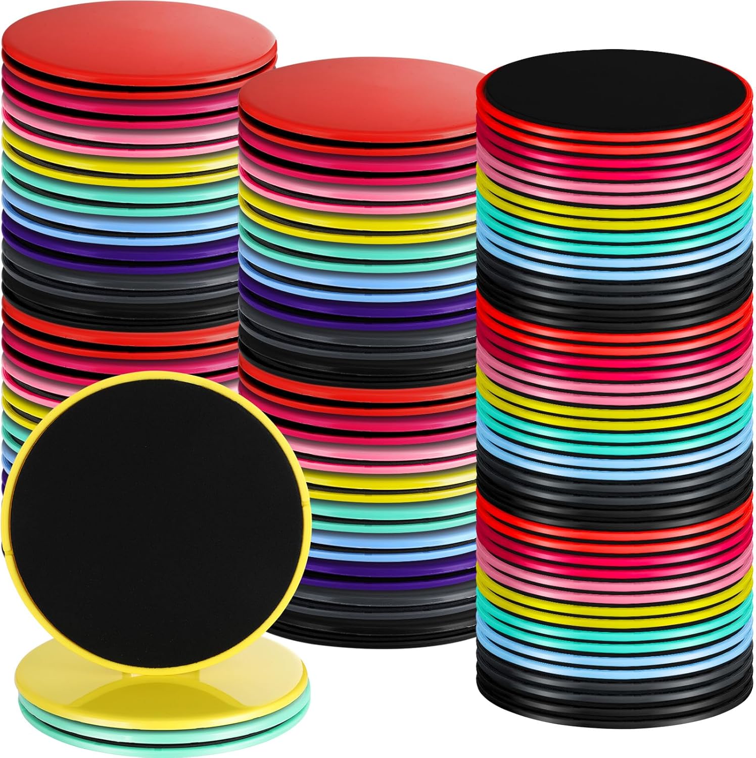 Core Sliders for Group Training Classes - Jenaai Exercise Discs