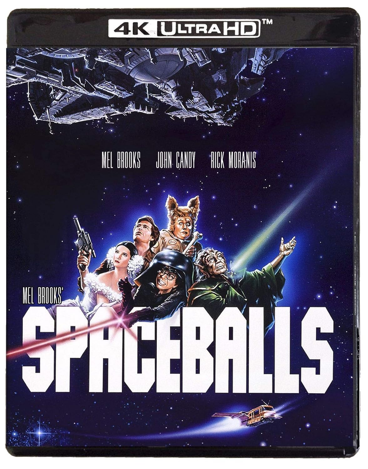 Spaceballs 4KUHD Blu-ray - A Hilarious Sci-Fi Parody Classic