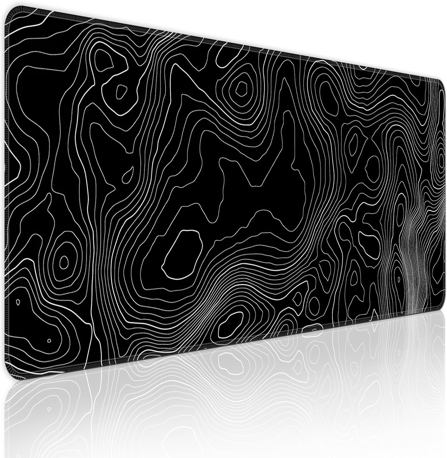 BZU XL Extended Mouse Pad - Non-Slip & Stitched Edge