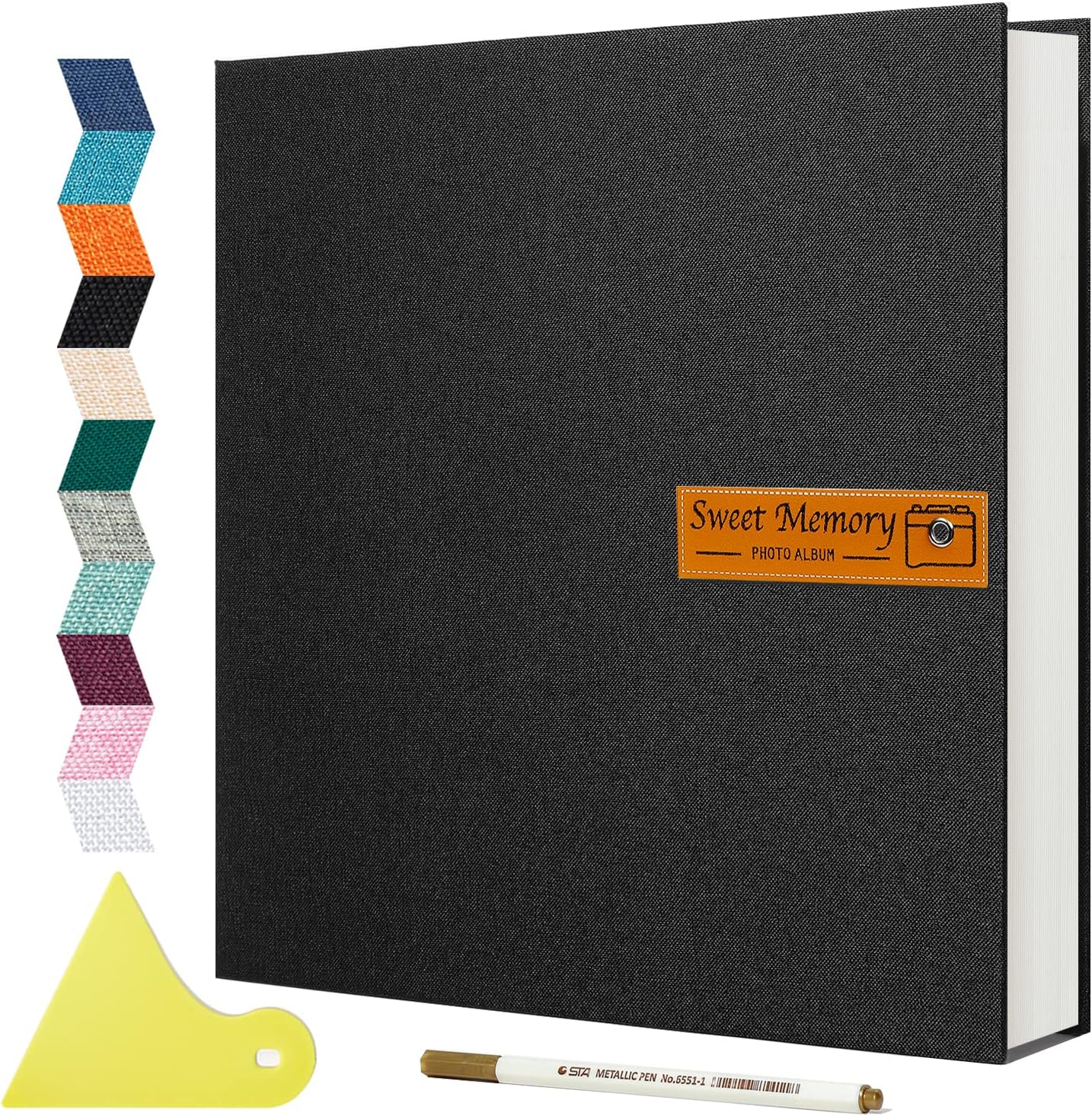 Spbapr Large Photo Album for 4x6 5x7 8x10 Pictures and More