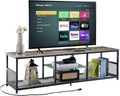 VECELO 62 TV Stand with Power Outlets - Organize Your Entertainment Space!