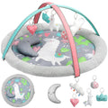 X-Large Baby Play Mat with Soft Bumper - Cozy Tummy Time Zone