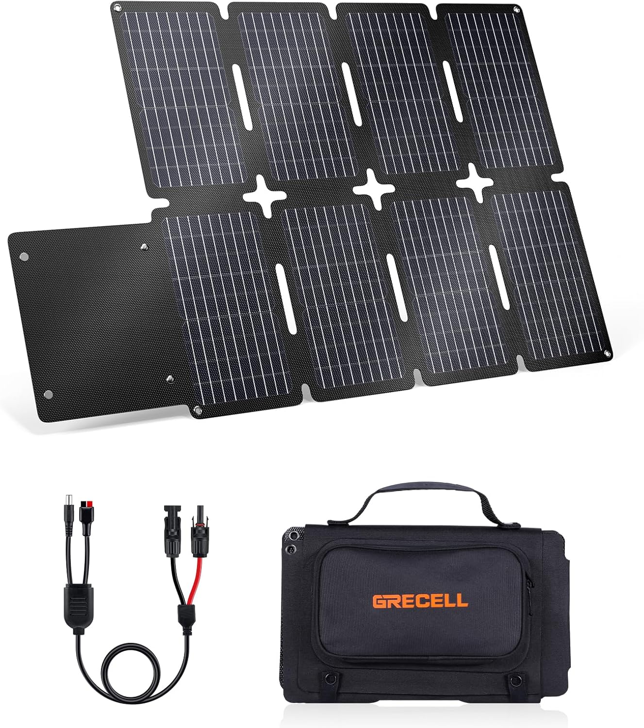 Foldable Solar Charger: GRECELL 80W QC3.0!