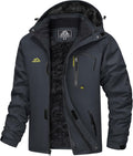 Men's Winter Coats Water Resistant Ski Snow Jacket - Warm