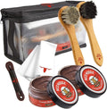 RED MOOSE Full Leather Shoe Polish Kit - Travel Shine Kit