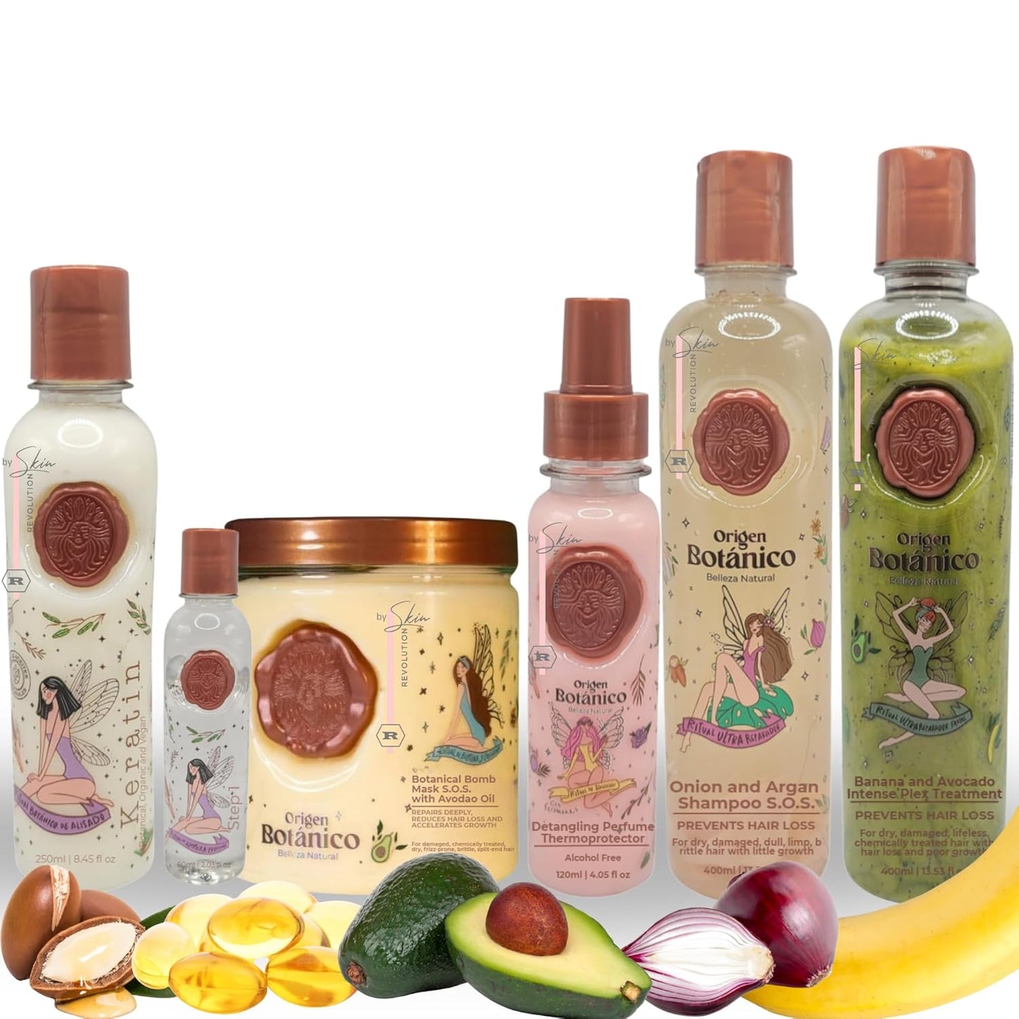 Ritual Botanico Keratina Organica Hair Treatment Kit for Smoothness