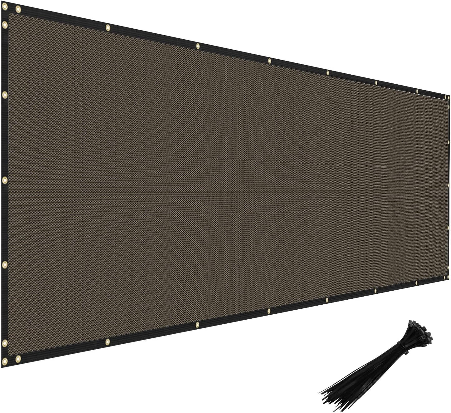 Windscreen4less Heavy Duty Privacy Fence Screen for Outdoor Use