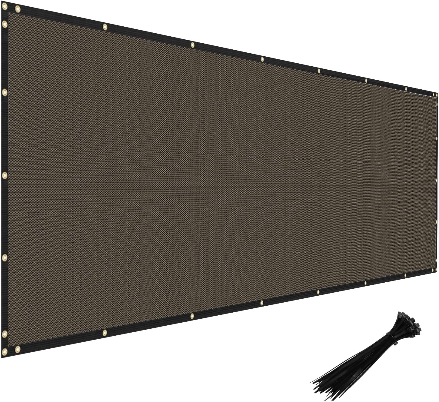 Windscreen4less Heavy Duty Privacy Fence Screen for Outdoor Use