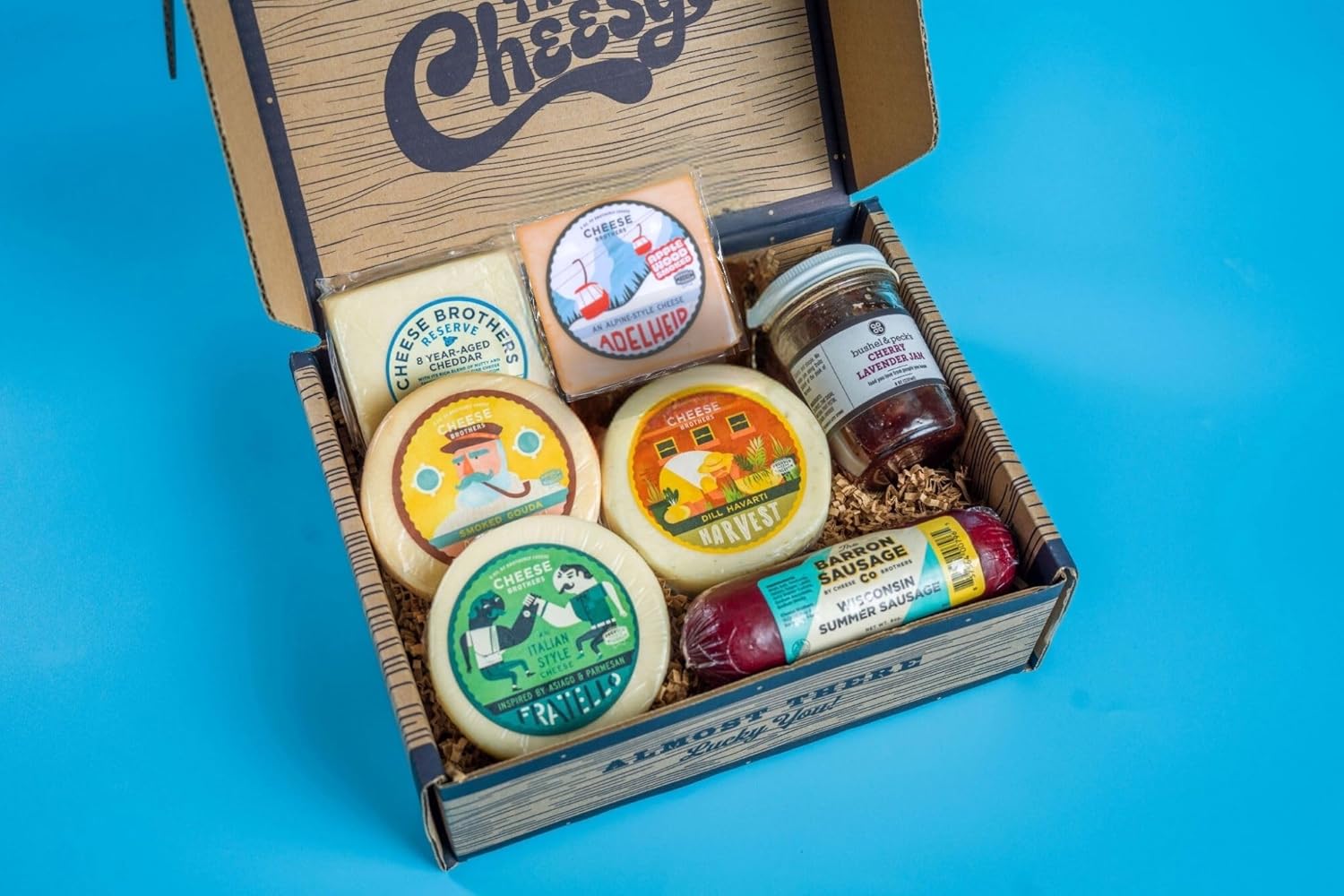 Cheese Bros. Charcuterie Gift Box - A Gourmet Delight for All