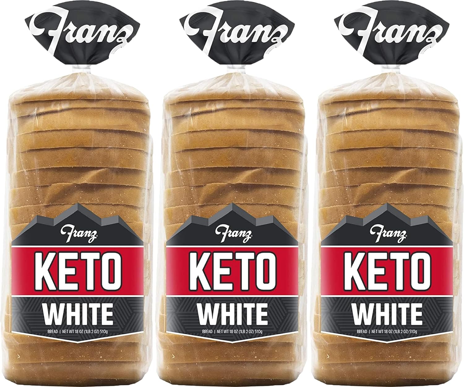 Franz Bakery Keto White Bread - Soft, High Protein, Low Carb