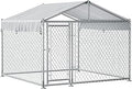 UDPATIO Large Dog Kennel Outside for Safe Pet Play