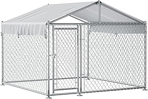 UDPATIO Large Dog Kennel Outside for Safe Pet Play