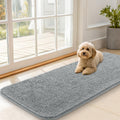 OLANLY Dog Door Mat for Muddy Paws 47x20 - Absorbent Chenille Mat