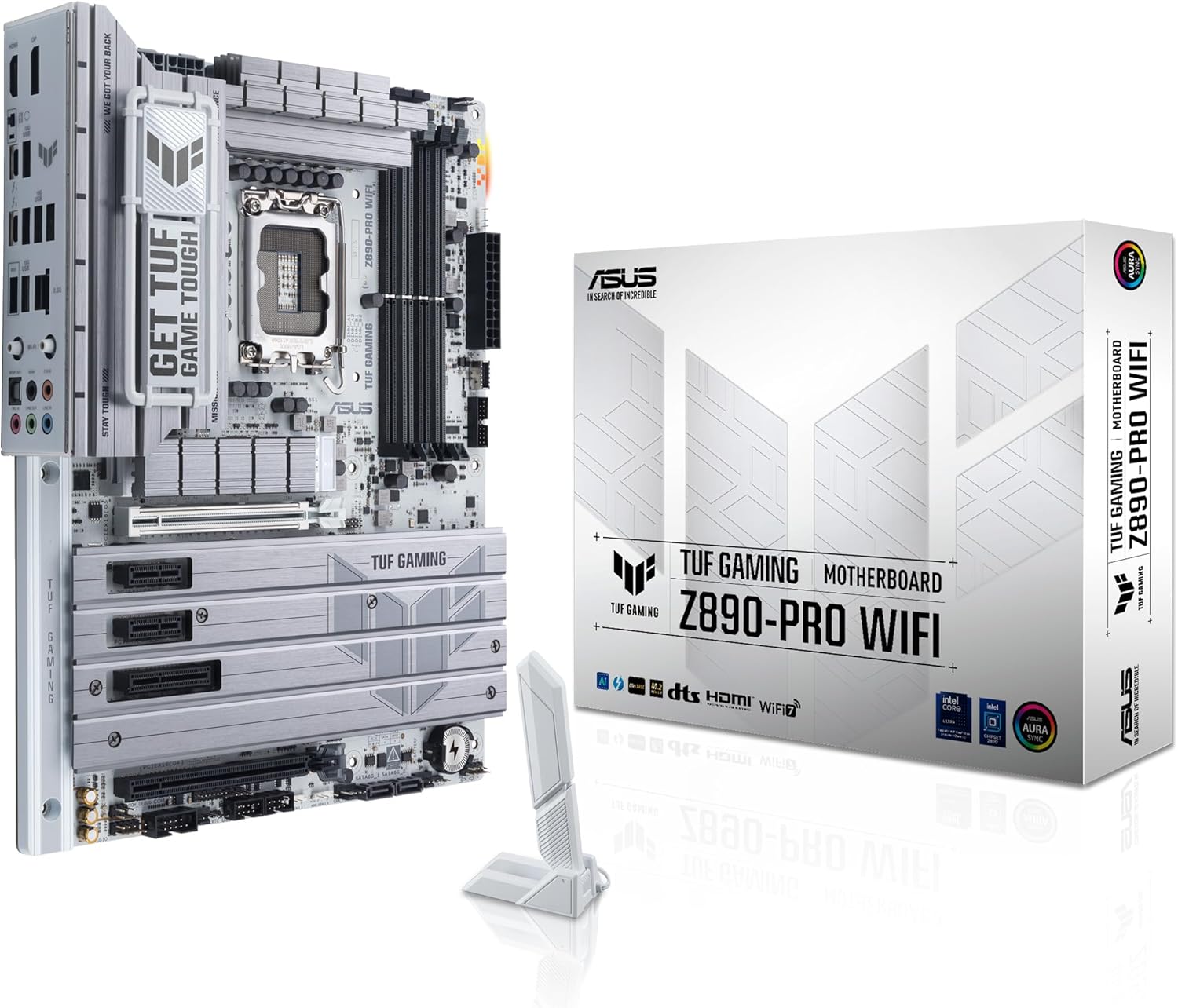 ASUS TUF Gaming Z890-PRO Motherboard: Future-Ready AI Power