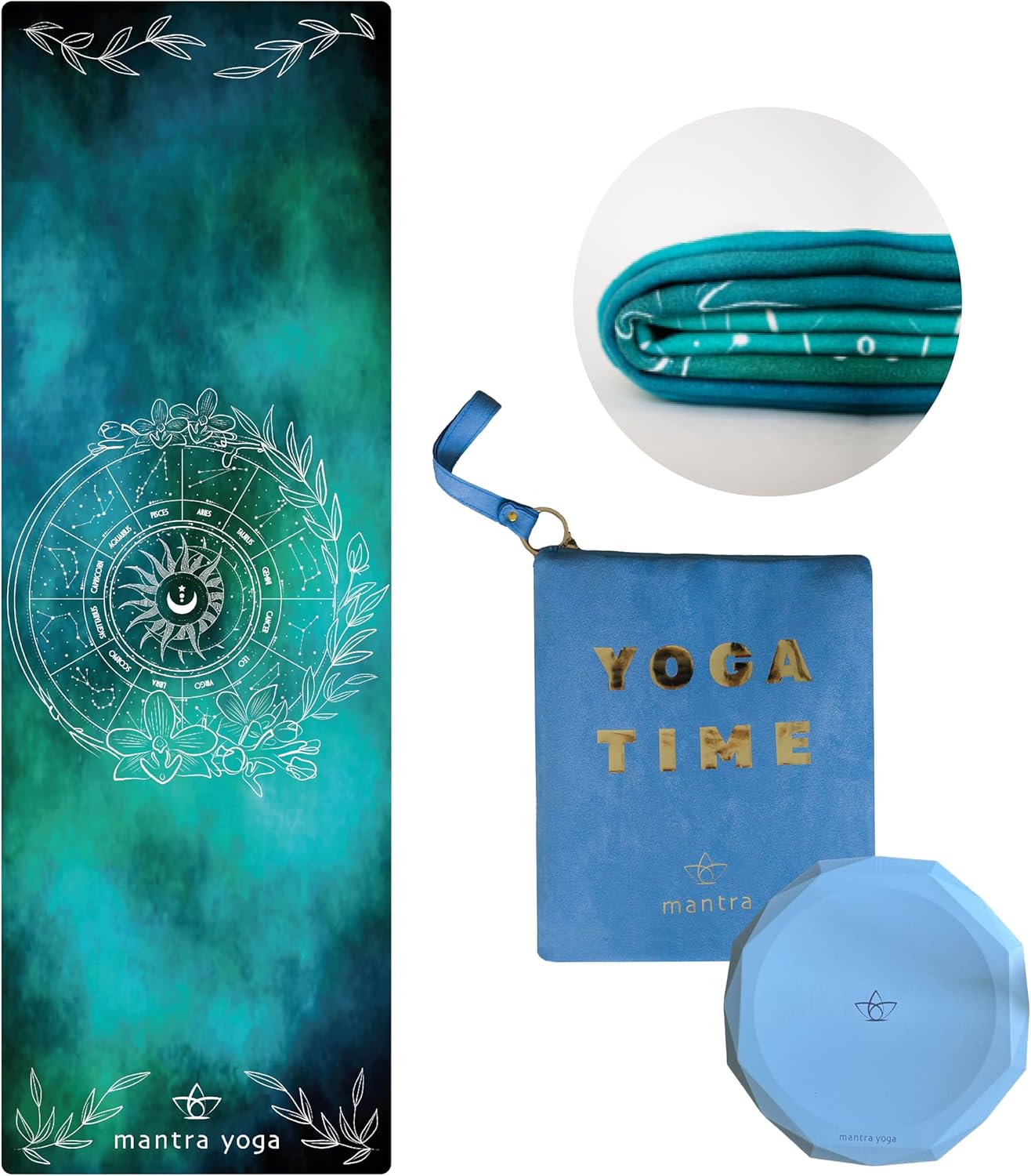 Travel Yoga Mat - Lightweight, Eco-Friendly & Non-Slip Design