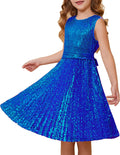GRACE KARIN Girls Sequin Dress for Parties and Events