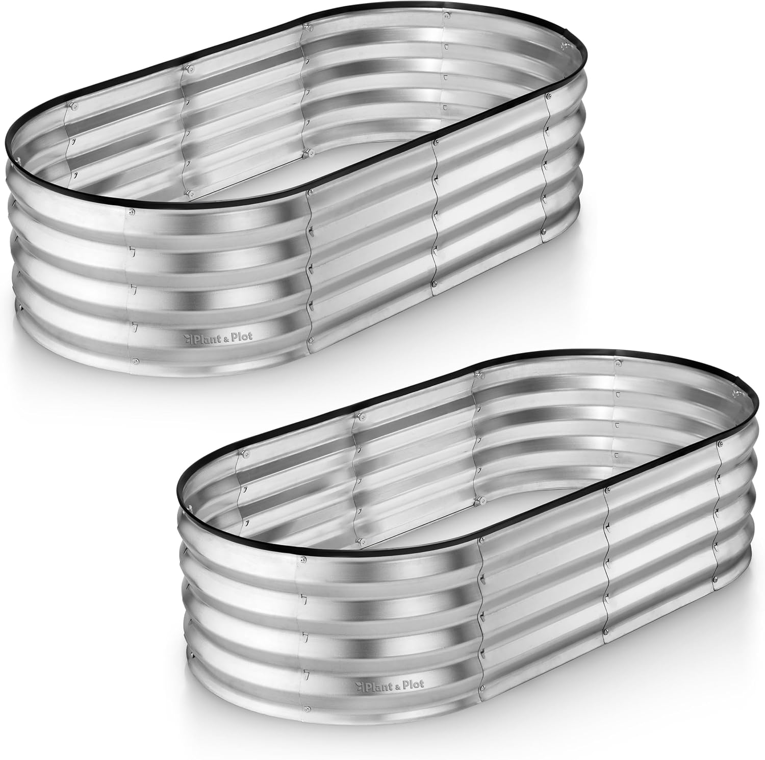 Galvanized Raised Garden Beds Outdoor for Vegetables and Flowers