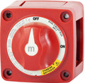 Dual Circuit Plus Battery Switch 32V 300A Red - Compact Marine