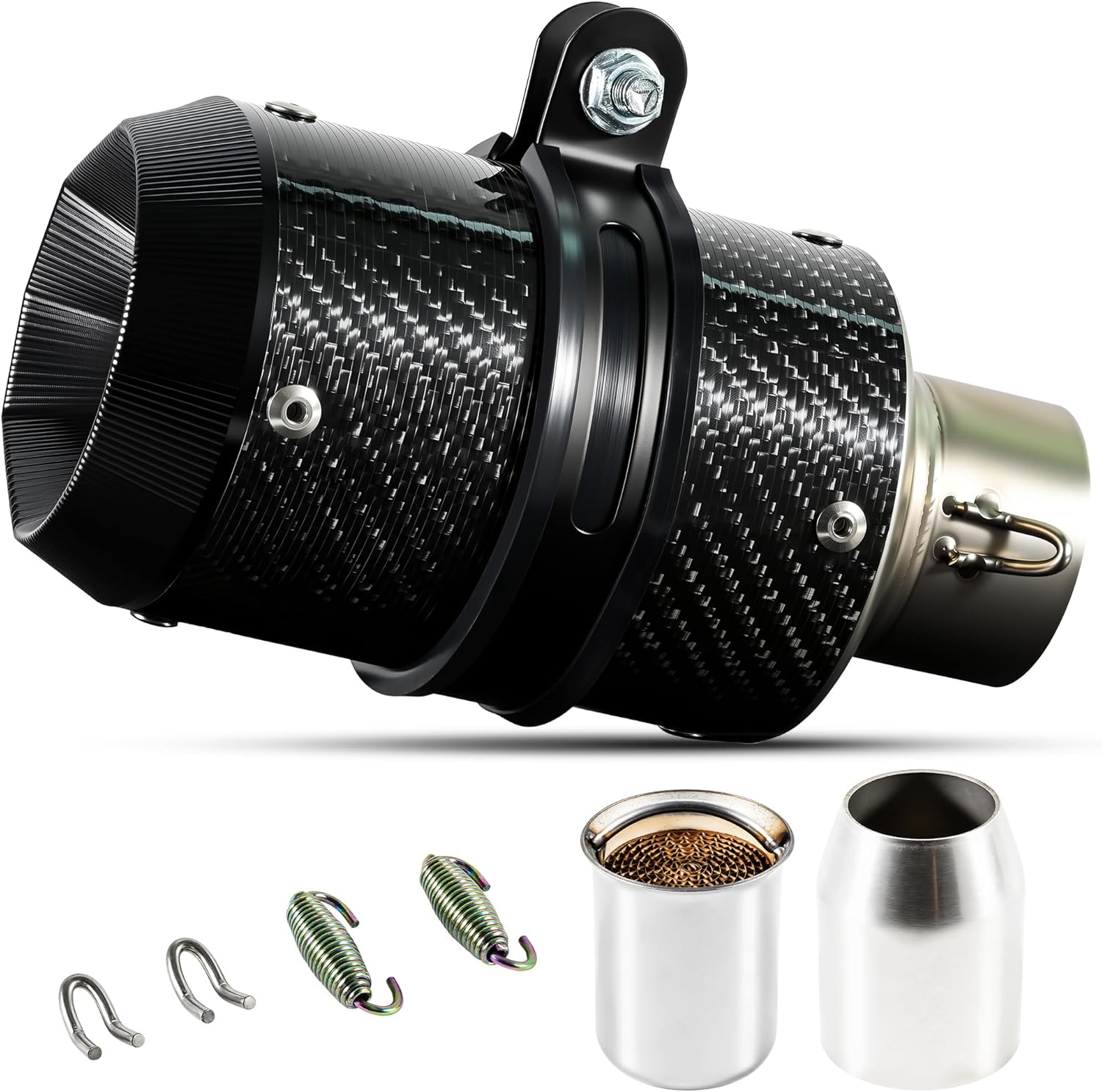Motorcycle Exhaust Slip-on Muffler for Z900 GSXR750 CBR650