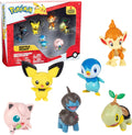 Pokemon Battle Figure Toy Set, 6 Pieces - Sinnoh Starters