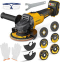 Electric Angle Grinder 4-1/2 in Brushless Motor - Versatile Power