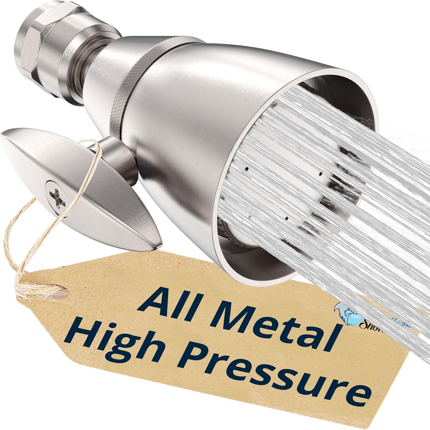 High Pressure Shower Head with Adjustable Spray Pattern for Comfort