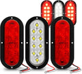 6 in Oval LED Trailer Tail Light Kit - DOT/SAE Compliant