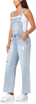 WallFlower Women's Denim Overalls - Youthful Curvy Fit