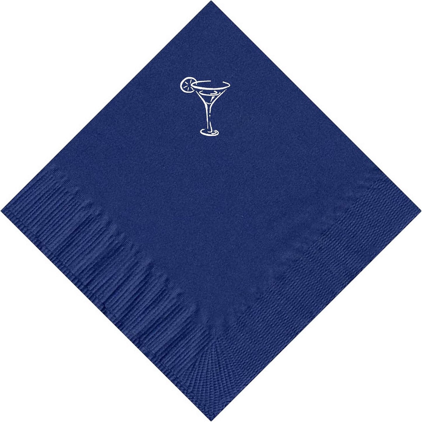 Personalized Martini Logo Napkins for Stylish Parties