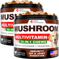 Mushroom for Dogs 2 Pack - 340 Chews Immunity & Joint Support