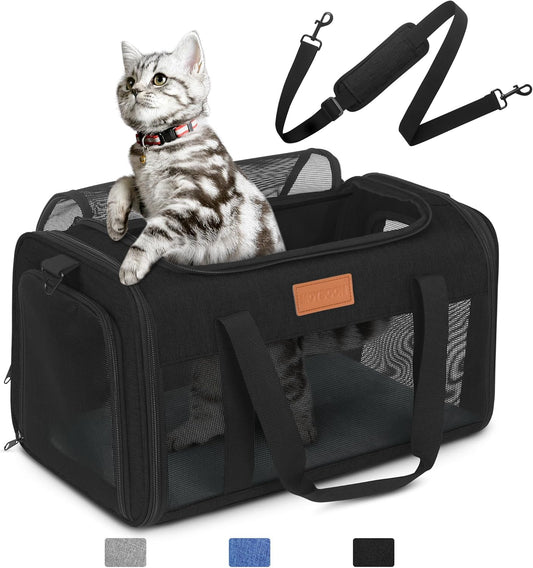PETUX TSA Approved Pet Carrier for Small Cats and Puppies