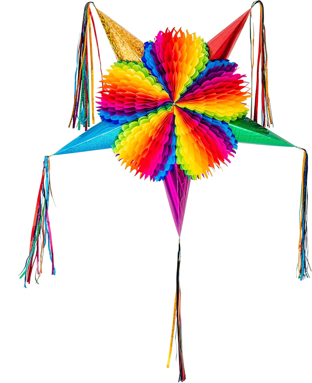 Mexican Star Pinata for Kids Birthday Party and Cinco de Mayo