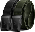 BULLIANT Men Belt 2 Pack for Outdoor Work and Sports Activities