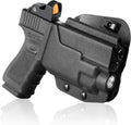 OWB Kydex Light Bearing Holster for Glock 19 Gen5 - Optic Ready Fit