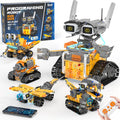 5in1 STEM Robot Building Kits for Kids 6-12 - App & Remote Control