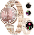 LIGE Smart Watches for Women 1.19in AMOLED with Diamonds - Stylish