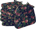 D-Shaped Chair Cushions 2in Thick Dining Pads - Ergonomic Support