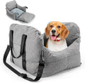 Dog Car Seat Booster Carrier for Small to Medium Dogs - Safe Travel