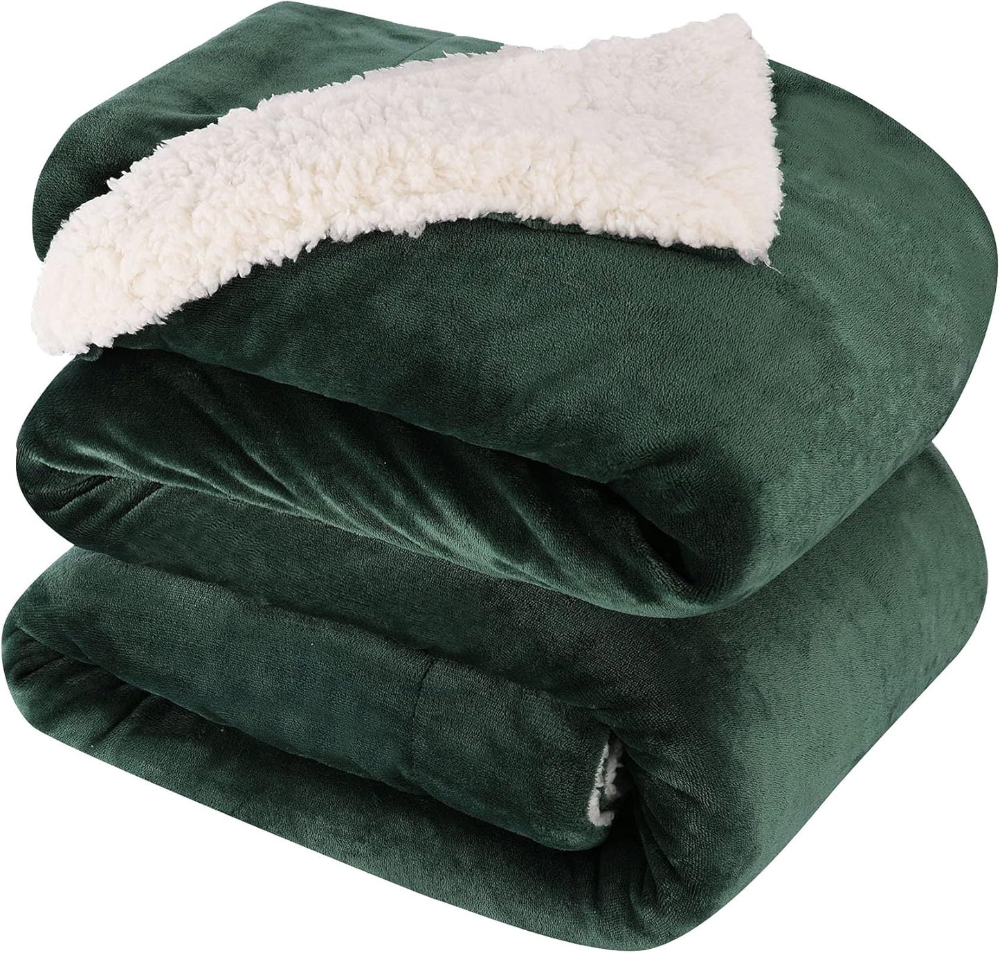 NANPIPER King Size Sherpa Blanket for Cozy Winter Nights