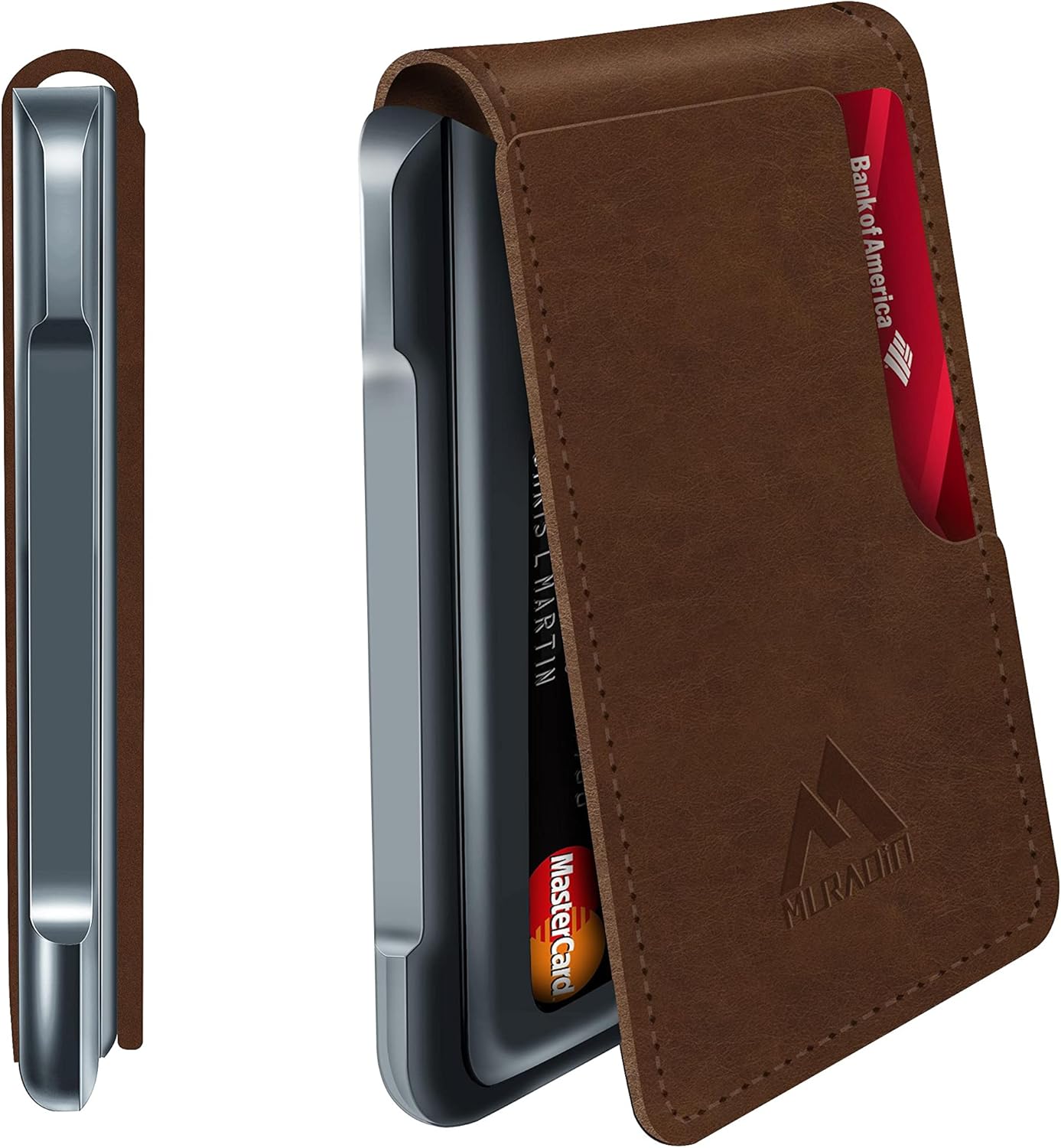 MURADIN Tactical Bifold Wallet for Men with RFID Blocking