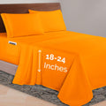 Elegant Comfort 1500 Premium Microfiber King Sheet Set - Deep Pocket