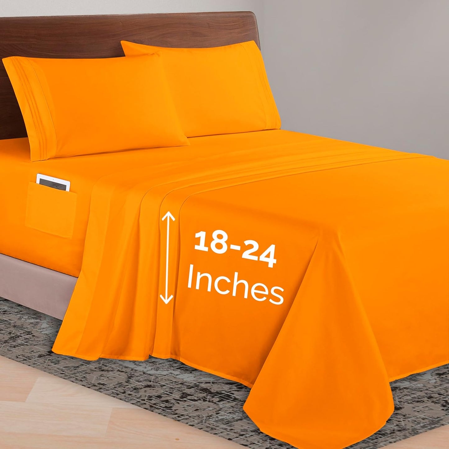 Elegant Comfort Luxurious 1500 Premium Microfiber Sheet Set